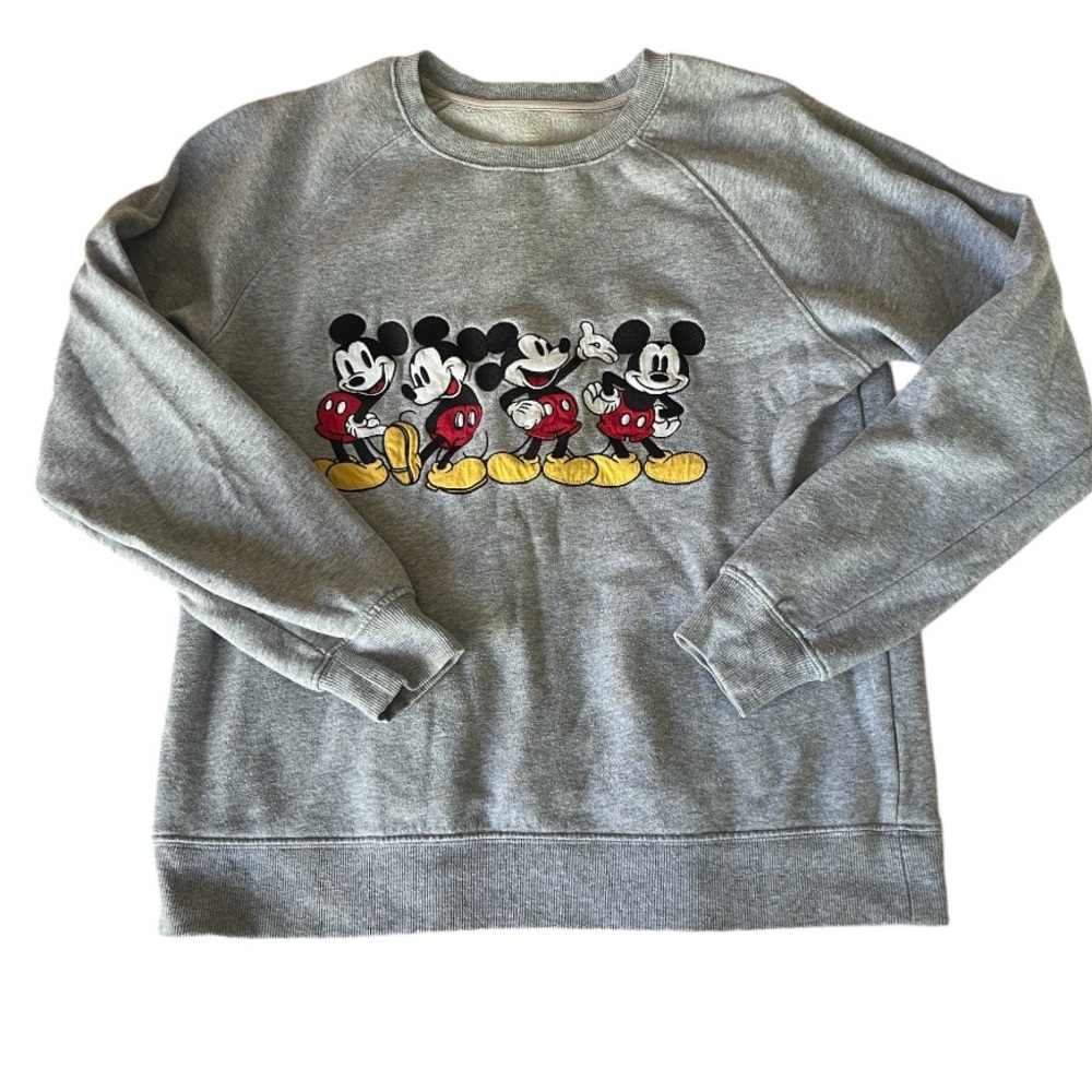 Grey Mickey Mouse Disney sweater